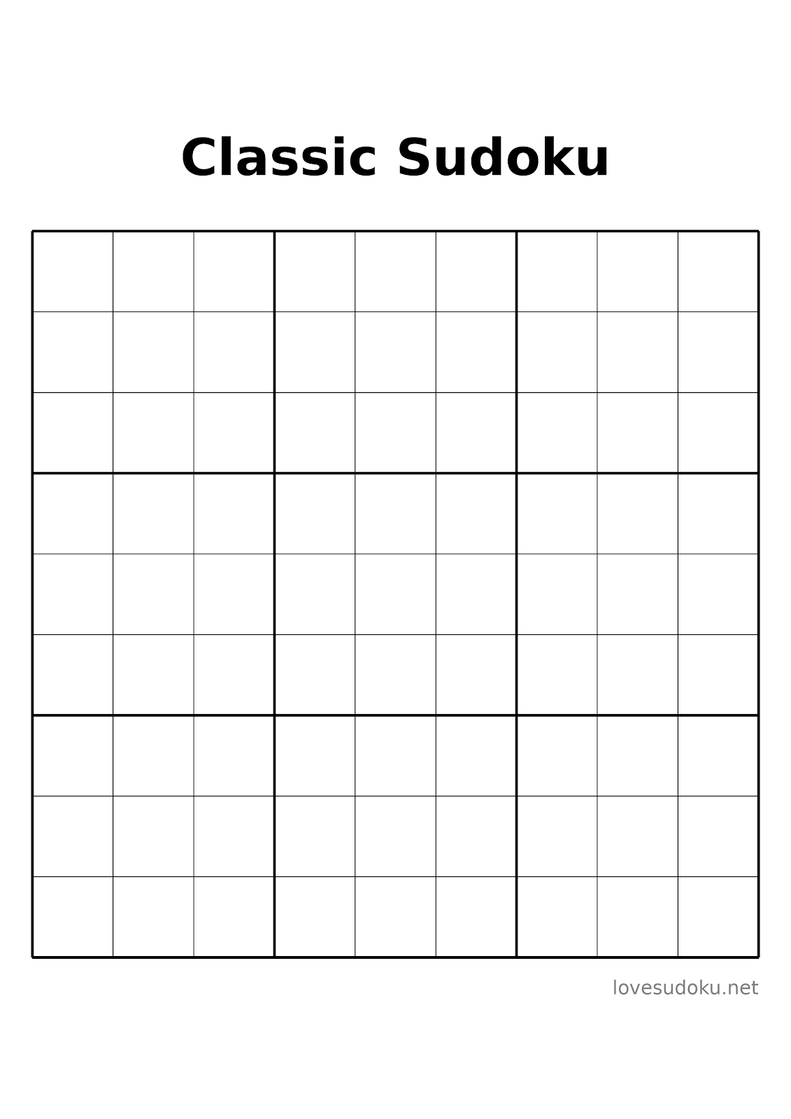 what is the object of the game sudoku
